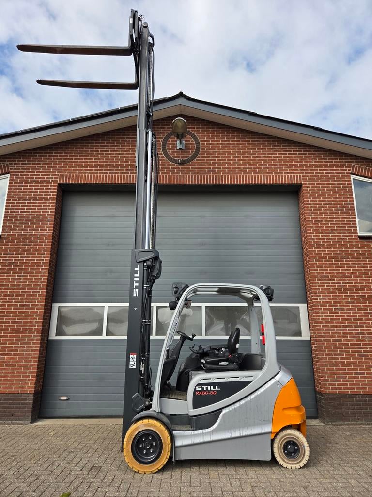 Heftruck Still RX60-30 Triplex sideshift 6000 mm 2019, Still heftruck, Heftruck, Ophalen of Verzenden, Elektrisch