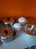 Ketels  opruiming, Huis en Inrichting, Keuken | Potten en Pannen, Ophalen of Verzenden, Zo goed als nieuw, Pannenset