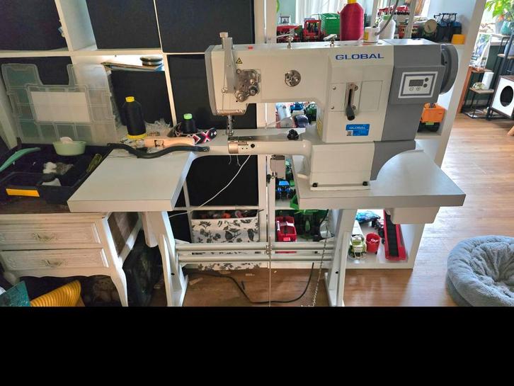 Nieuwe Global wf 1335 LH-DD, Hobby en Vrije tijd, Naaimachines en Toebehoren, Nieuw, Naaimachine, Overige merken, Ophalen of Verzenden