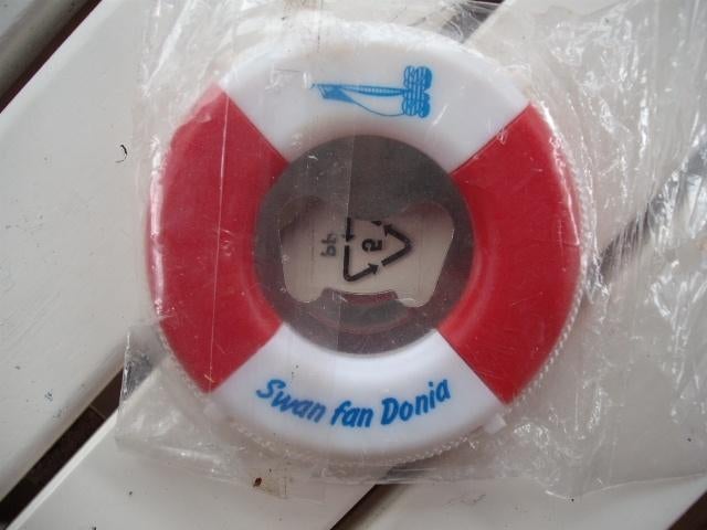 Grolsch opener i.v.v. boei Swan fan Donia, Ophalen of Verzenden, Nieuw, Flesopener, Grolsch