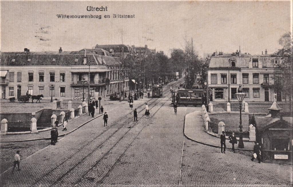 Utrecht - Biltstraat, Verzamelen, Ansichtkaarten | Nederland, Verzenden, Voor 1920, Gelopen, Utrecht