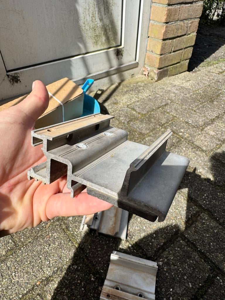 Aluminium Montagebeugels voor Zonnescherm Camper/Bus, Ophalen of Verzenden, Gebruikt