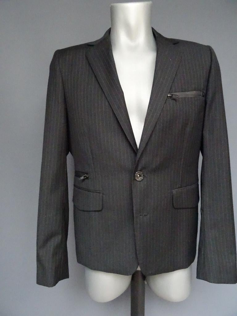 SALE !! JACK & JONES mat S, zwart colbertjasje., Zwart, Ophalen of Verzenden, Zo goed als nieuw, Jack & Jones