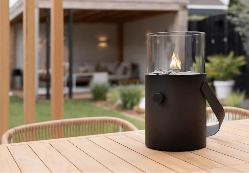 Cosi Cosiscoop tafel lamp/vuurschaal - Zo goed als nieuw, Ophalen