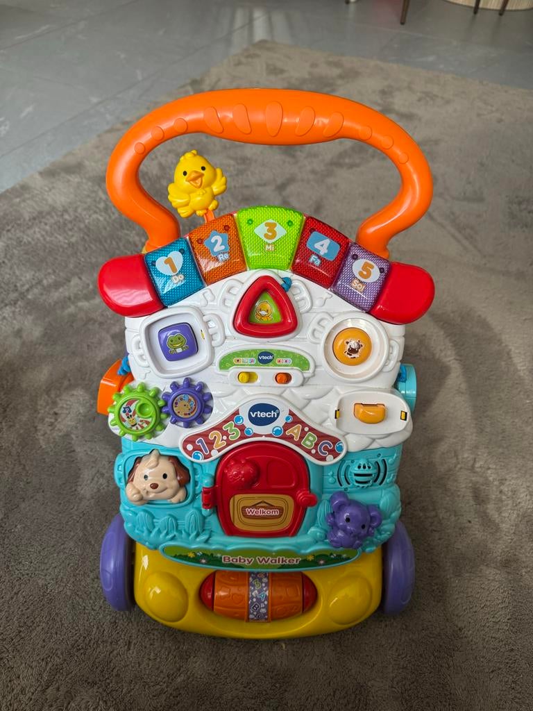 Vtech baby walker/loopwagen, Ophalen, Zo goed als nieuw, Overige typen, Met licht