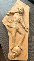 Houtsnijwerk 'De Erwtenman' van de Sint Jan, in den Bosch., Ophalen