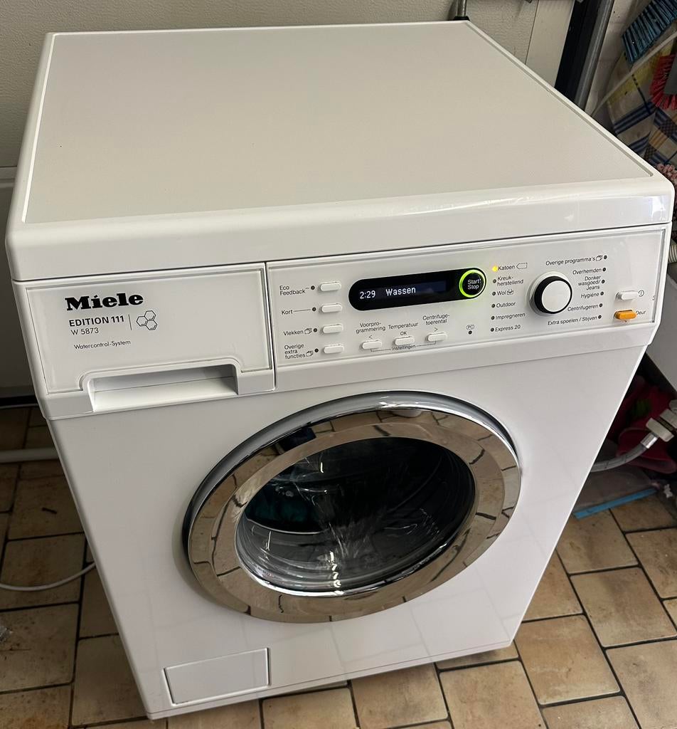 Miele Softcare 8KG/1600 Toeren A+++ energielabel, Ophalen, Minder dan 85 cm, 8 tot 10 kg, Voorlader