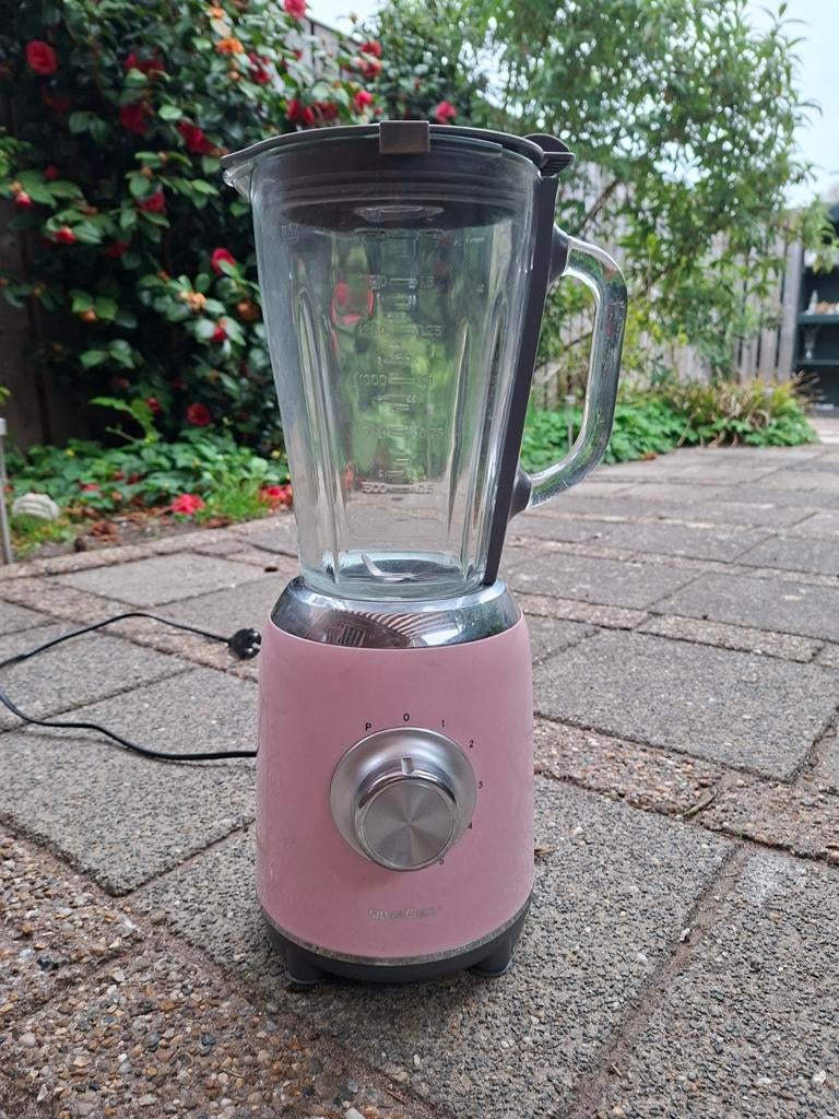Roze SilverCrest Blender - Perfect voor smoothies!, Witgoed en Apparatuur, Blenders, Ophalen of Verzenden, Gebruikt, Blender