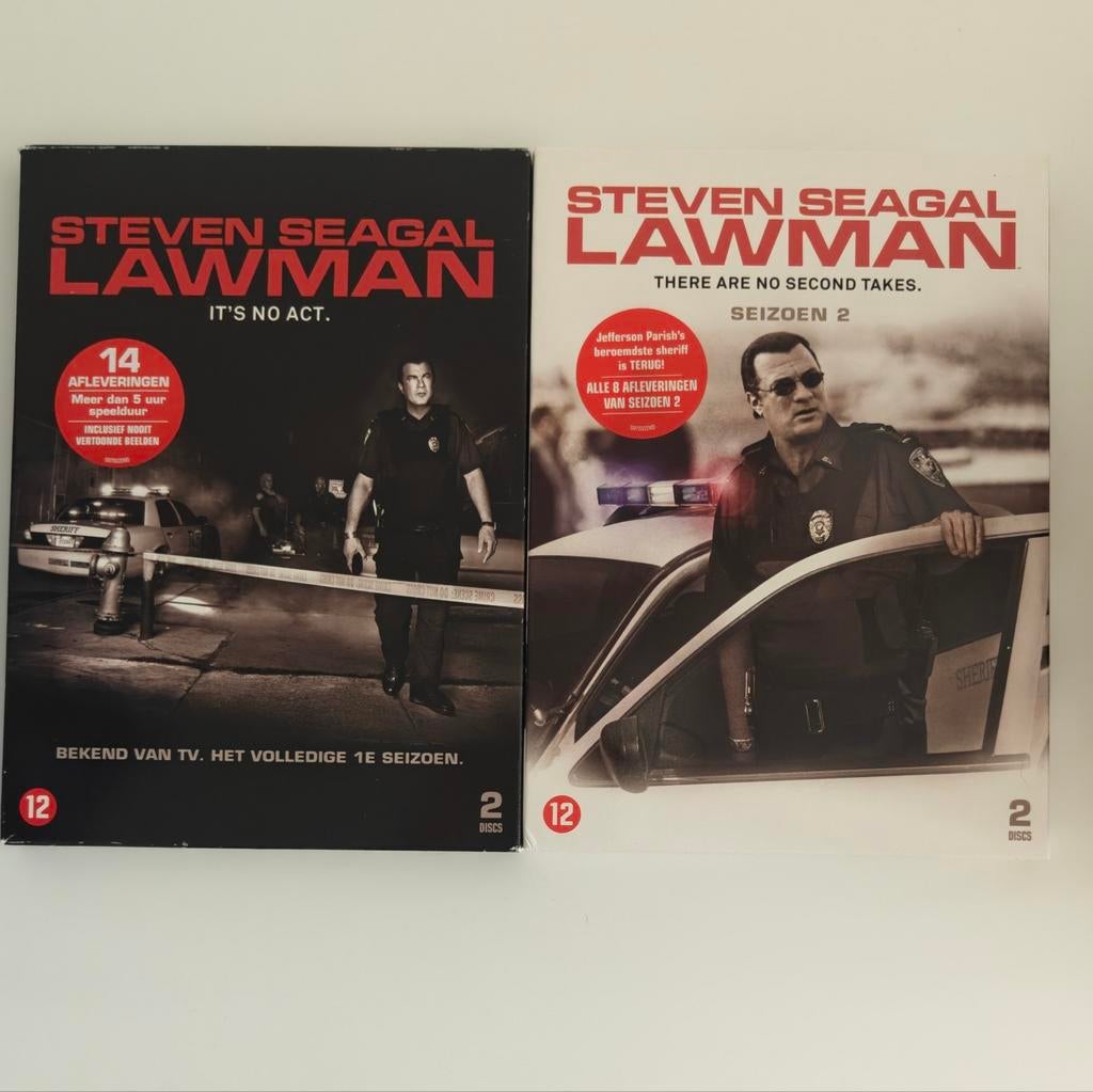 Steven Seagal Lawman DVD Seizoen 1 & 2, Vanaf 16 jaar, Ophalen of Verzenden, Zo goed als nieuw, Boxset