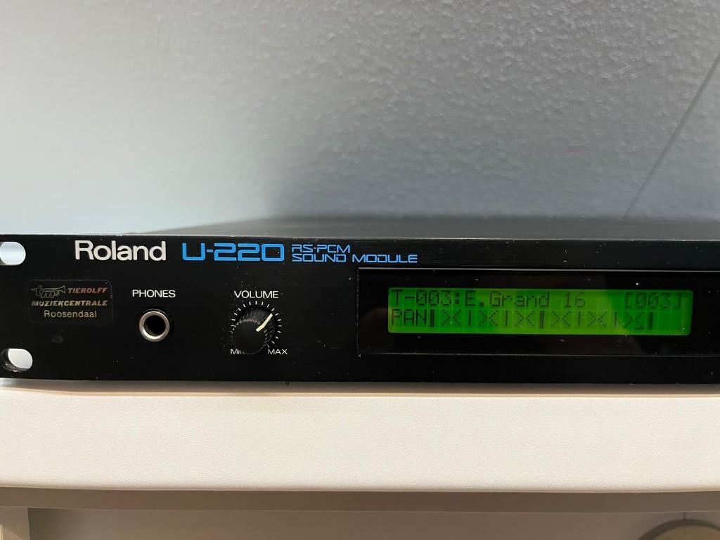 Roland U-220 + geluidsmodule, Ophalen of Verzenden, Gebruikt, Roland