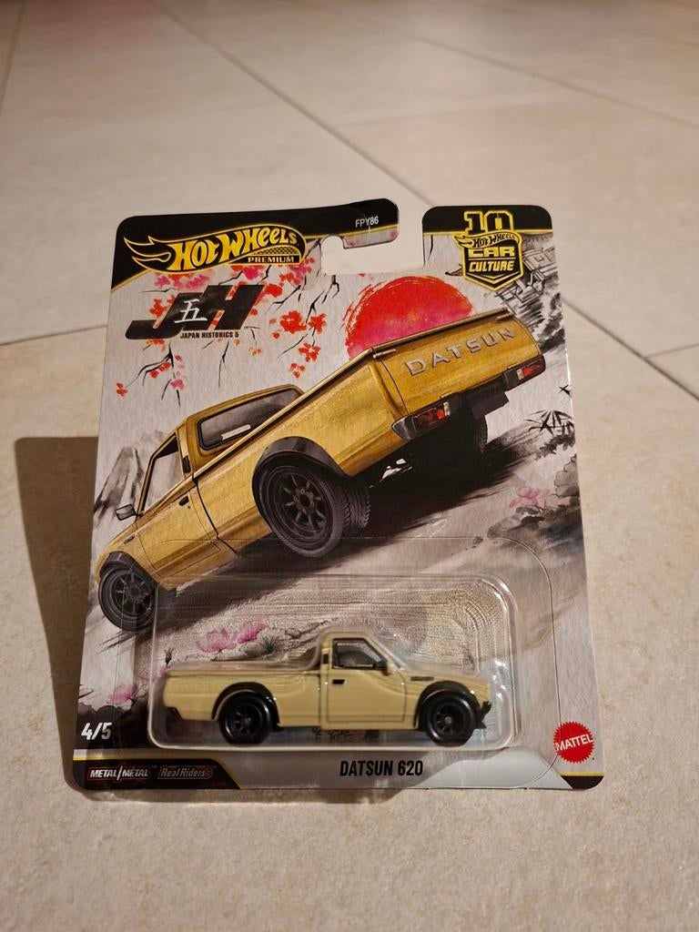 Hot Wheels Premium Datsun 620 Japan Historics 5, Ophalen of Verzenden, Nieuw