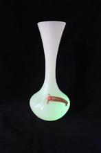 Vintage Murano Nason uranium glas vaas 1950, Ophalen of Verzenden