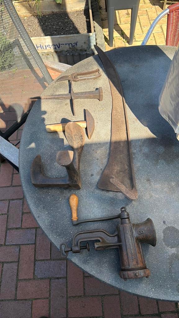 Haarspit gereedschap om zeis te scherpen, Ophalen of Verzenden