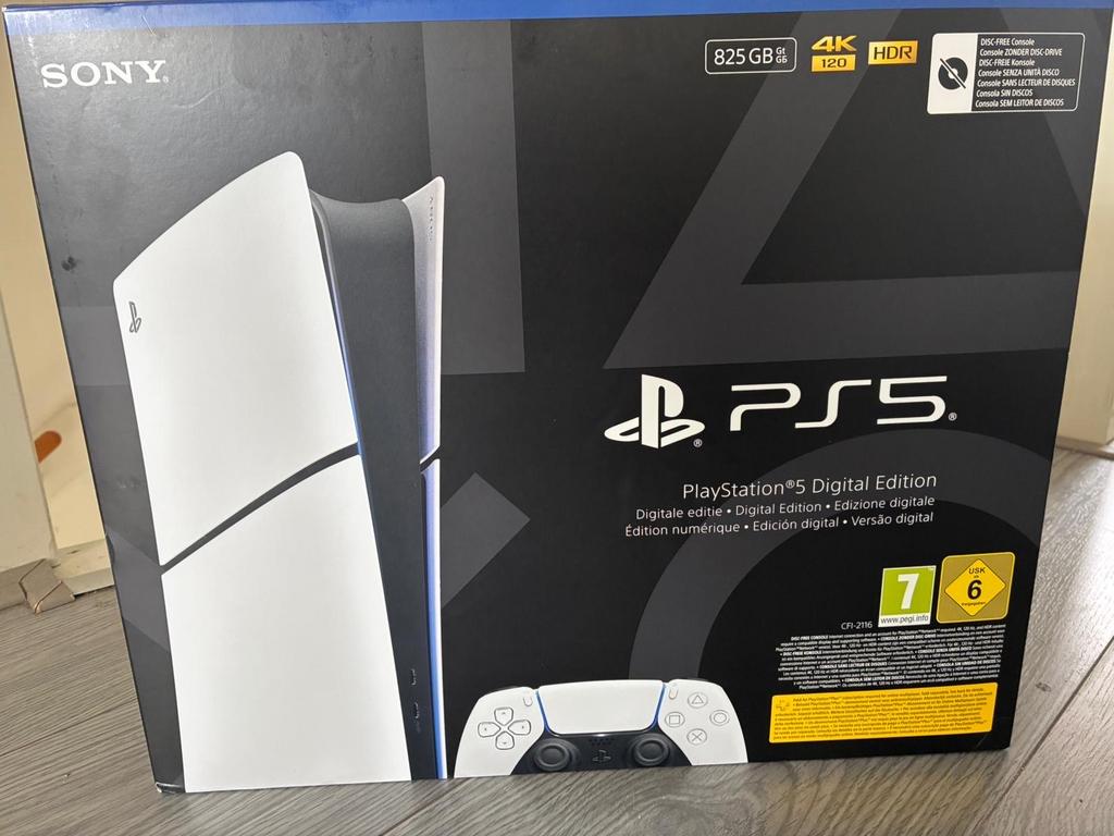 Nieuwe PS5 Digital Edition 825 GB, Spelcomputers en Games, Spelcomputers | Sony PlayStation 5, Ophalen of Verzenden, Nieuw, Playstation 5 Digital