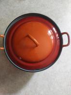 Gietijzeren vintage braadpan 37 centimeter, Huis en Inrichting, Keuken | Potten en Pannen, Gietijzer, Ophalen of Verzenden, Zo goed als nieuw