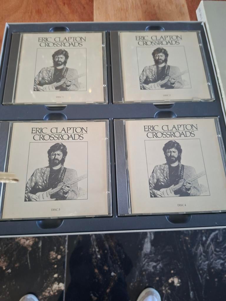Eric Clapton Crossroads 4 CD Boxset, Ophalen of Verzenden, 1980 - 1989, Gebruikt, Boxset