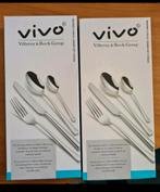 Ah vivo villeroy en boch rvs bestek besteksets tafelbestek, Huis en Inrichting, Keuken | Bestek, Nieuw, Ophalen of Verzenden, Rvs of Chroom
