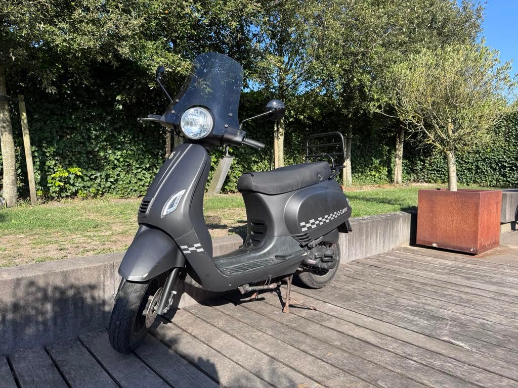 BTC Riva Scooter | Geel kenteken, Ophalen, Maximaal 45 km/u, Benzine