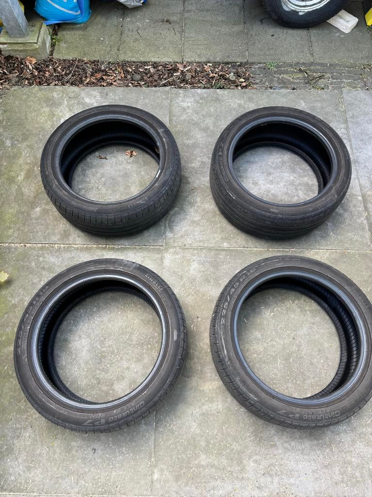 Pirelli Cinturato P7 banden 225/45 R18, Ophalen, Gebruikt