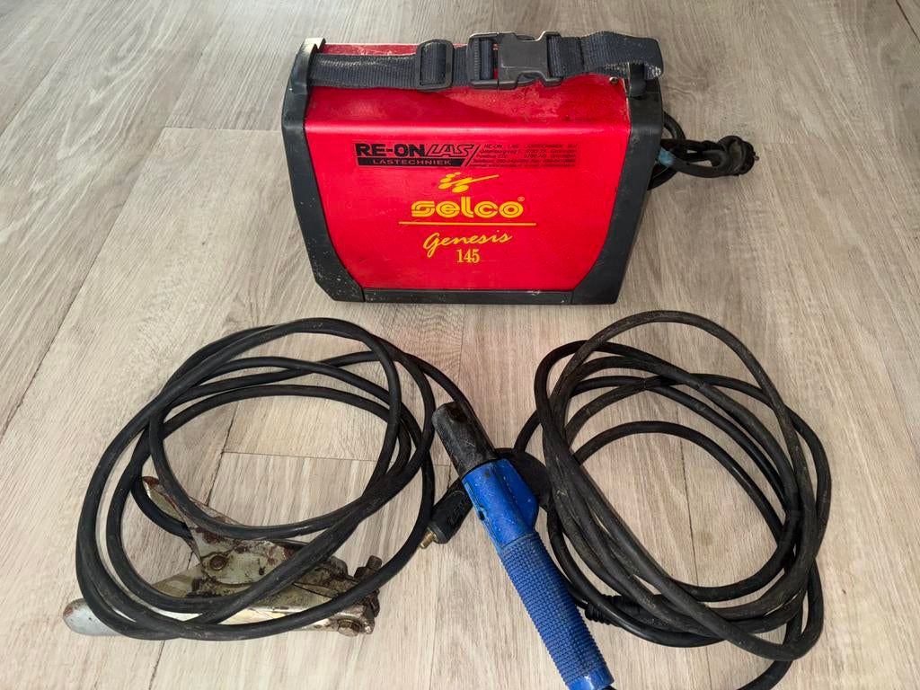 Selco Genesis 145 electrode/tig lasapparaat, Ophalen of Verzenden, Zo goed als nieuw, 150 tot 250 ampère, Tig