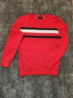 Tommy Hilfiger trui rood met strepen, Kinderen en Baby's, Kinderkleding | Maat 158, Ophalen of Verzenden, Zo goed als nieuw, Trui of Vest