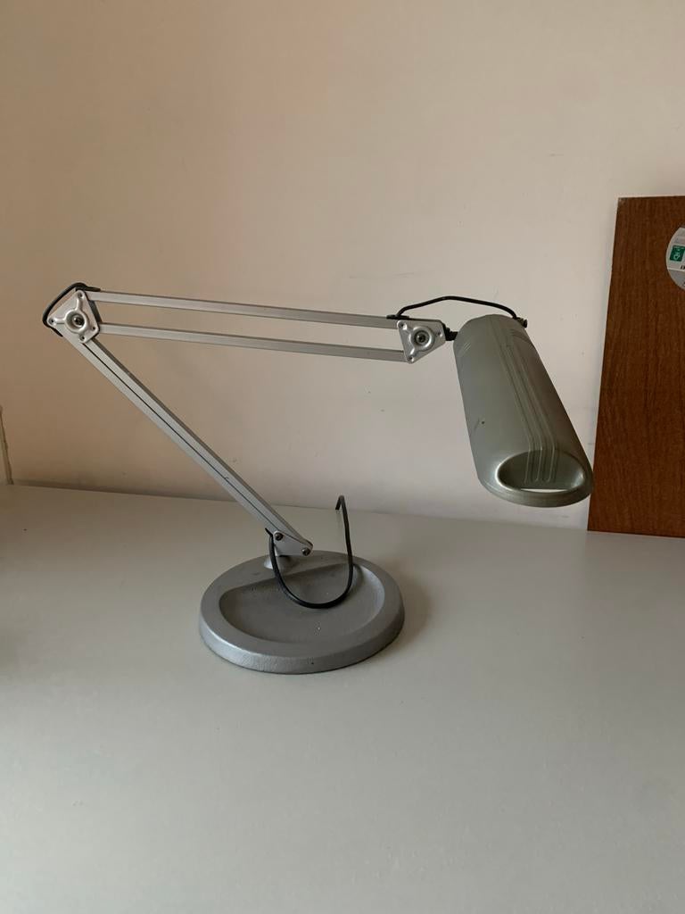 Retro IKEA bureaulamp, Huis en Inrichting, Lampen | Tafellampen, Ophalen, Gebruikt, Metaal, Minder dan 50 cm