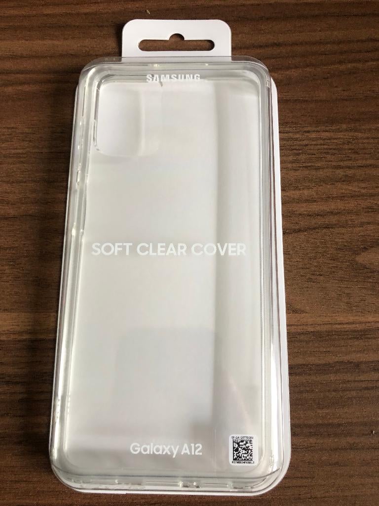 Nieuwe Originele Samsung Galaxy A12 case hoesje, Ophalen of Verzenden, Nieuw, Overige modellen, Frontje of Cover