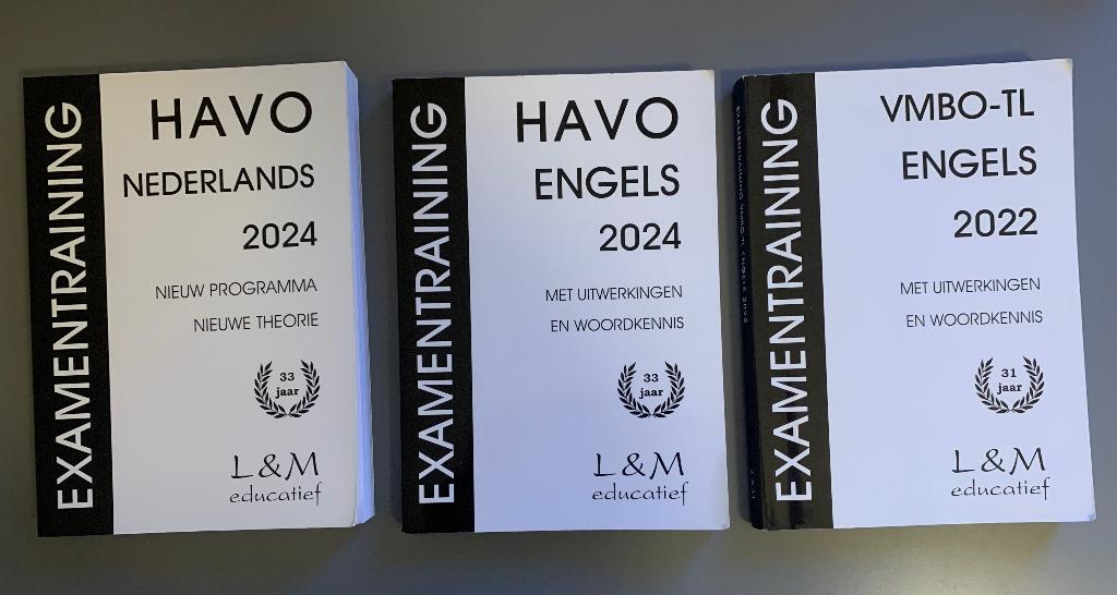 Examentraining examenbundel Havo en Mavo L&M educatief, Overige vakken, L&M Educatief, Ophalen of Verzenden, Zo goed als nieuw