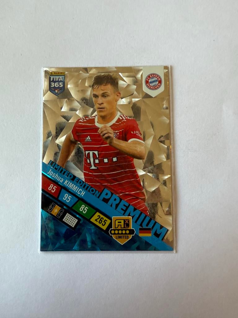 Panini FIFA 365 Limited Edition Premium Joshua Kimmich, Ophalen of Verzenden, Zo goed als nieuw, Buitenlandse clubs, Spelerskaart