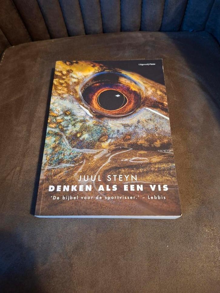 Denken als een Vis - Juul Steyn (Sportvissen), Boeken, Sportboeken, Zo goed als nieuw, Watersport en Hengelsport, Ophalen of Verzenden