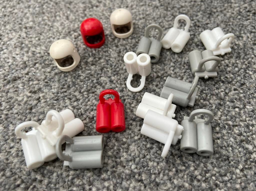Lego luchtflessen voor je ruimtevaarders, Ophalen of Verzenden, Gebruikt, Losse stenen, Lego
