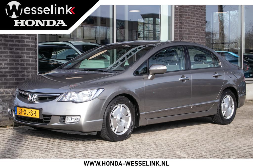 Honda Civic 1.3 Hybrid | dealer onderhouden | 1e eigenaar |, 12 maanden, Gebruikt, Stoelverwarming, Origineel Nederlands