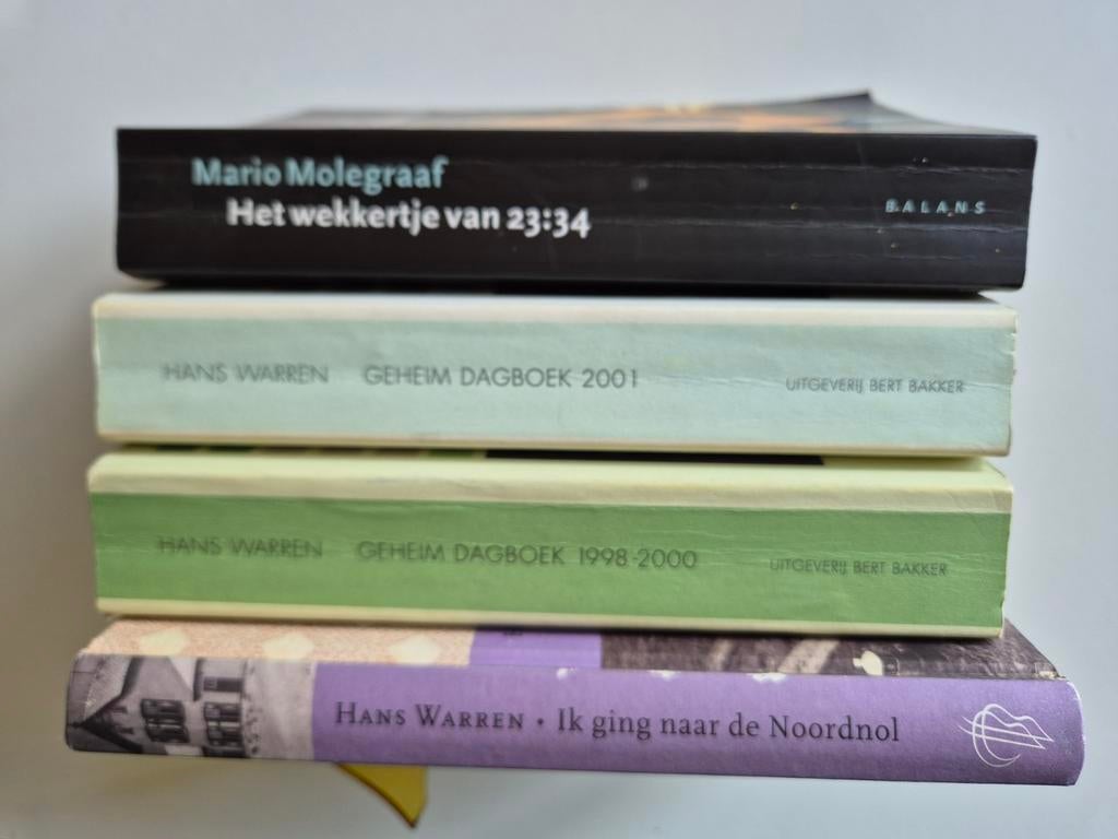 Hans Warren: Dagboeken en 'Het wekkertje van 23:34', Ophalen of Verzenden