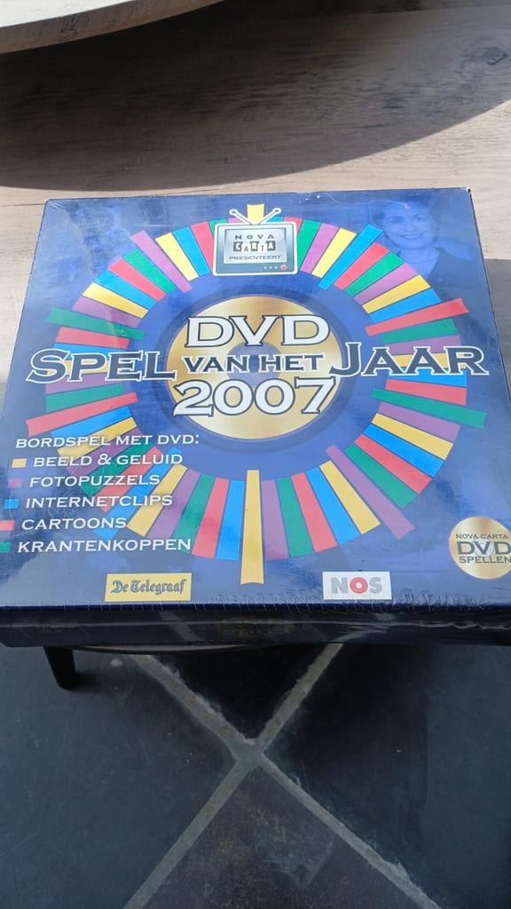 DVD Spel van het Jaar 2007 - Bordspel met DVD, Ophalen of Verzenden, Nieuw, Nova Carta