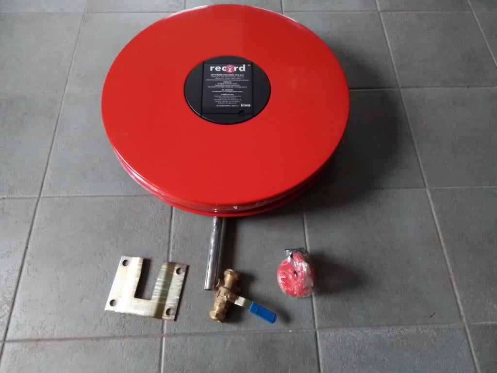 Brandslanghaspel brandbeveliging Record nieuw!, Huis en Inrichting, Brandblussers en Brandkasten, Ophalen, Nieuw