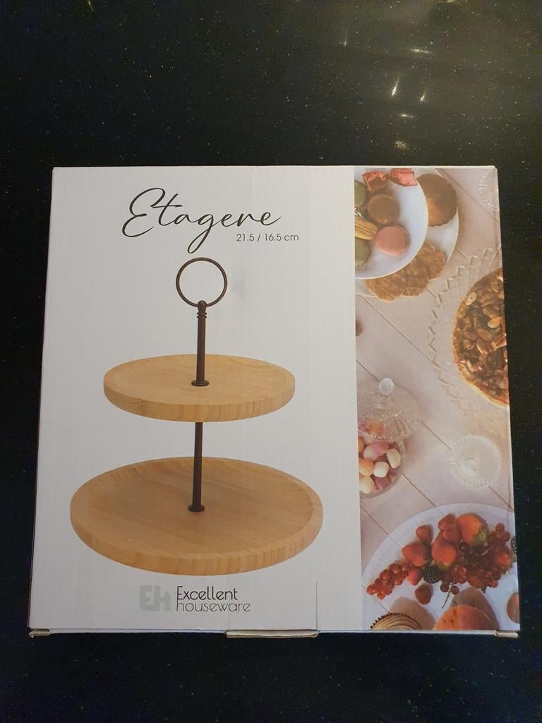 Excellent Houseware Etagere - Nieuw in doos, Ophalen of Verzenden, Nieuw