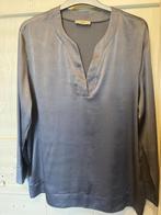 LaSalle-Amsterdam grijs zijden top XL, Kleding | Dames, Maat 42/44 (L), Ophalen of Verzenden, Zo goed als nieuw, Grijs
