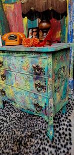 Eclectisch/Buikkastje/Kastje/Panter/Hippie, Antiek en Kunst, Ophalen of Verzenden