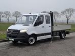 MERCEDES-BENZ SPRINTER 314 dub cab open-laadbak, Gebruikt, Euro 6, 143 pk, 7 stoelen