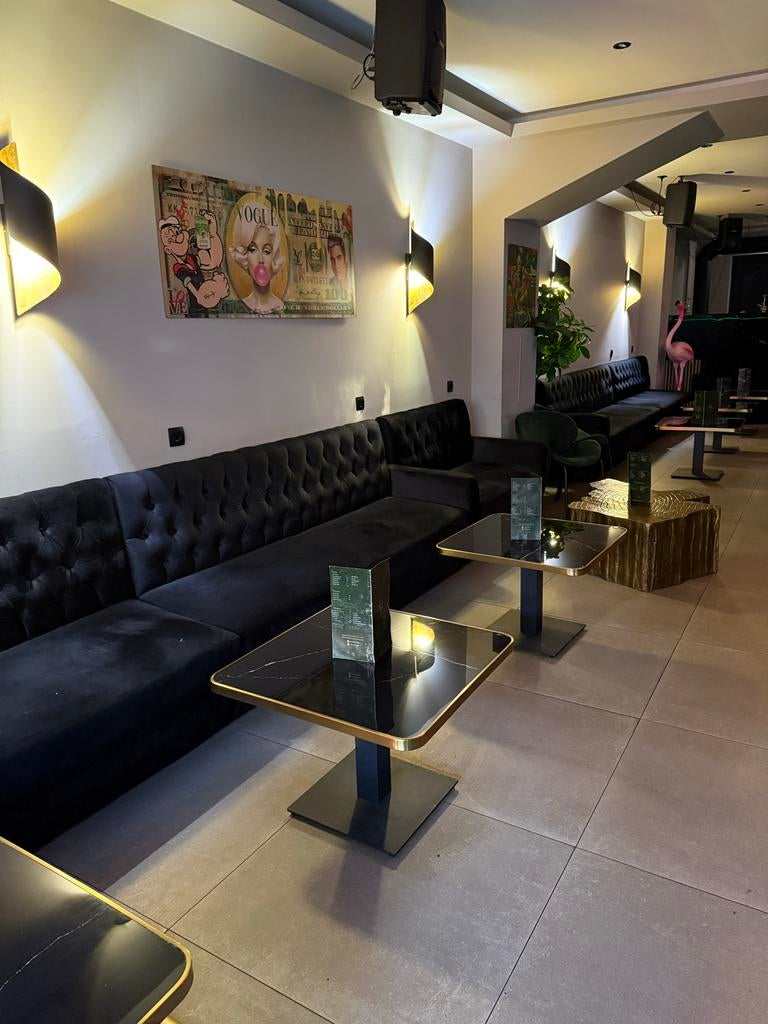 Luxe Horeca Meubilair: Banken, Tafels en Stoelen, Ophalen, Gebruikt, Meubilair