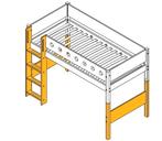 Halfhoogslaper Flexa, Ophalen, Zo goed als nieuw, Halfhoogslaper