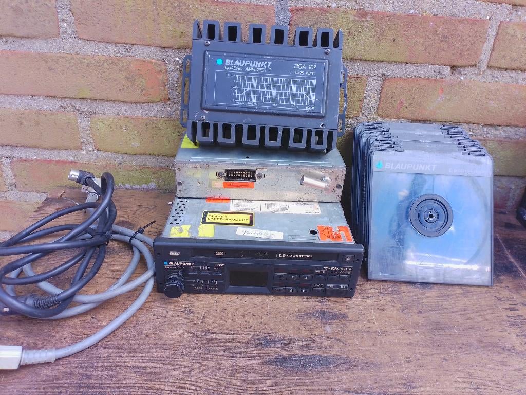 Zeldzame Blaupunkt New York SCD 08 set BMW Mercedes jaren 80, Ophalen of Verzenden, Gebruikt