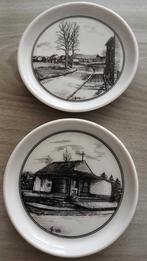 2 kleine bordjes van Margraten, Ophalen of Verzenden