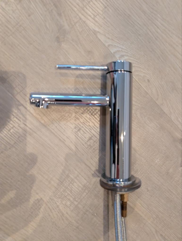 Wastafel mengkraan aquavive, Doe-het-zelf en Verbouw, Sanitair, Ophalen, Zo goed als nieuw, Rvs, Kraan