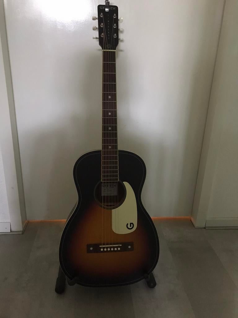 Gretch Jim Dandy parlor gitaar, Ophalen, Zo goed als nieuw, Western- of Steelstringgitaar