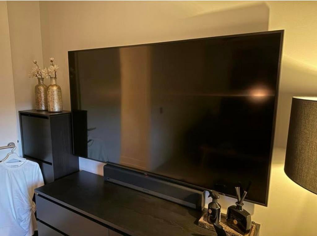 Samsung QLED 75 Inch - QE75Q60RALXXN (Incl. Muurbeugel), Audio, Tv en Foto, Televisies, Ophalen, 50 Hz, Zo goed als nieuw, Samsung