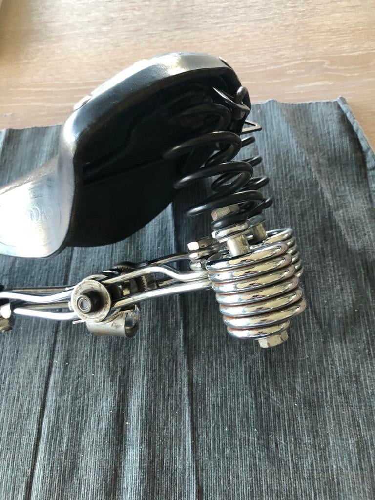 Brooks B135 Zadel - Klassiek Comfort voor uw Fiets, Fietsen en Brommers, Gebruikt, Leer, Ophalen of Verzenden, Zadel