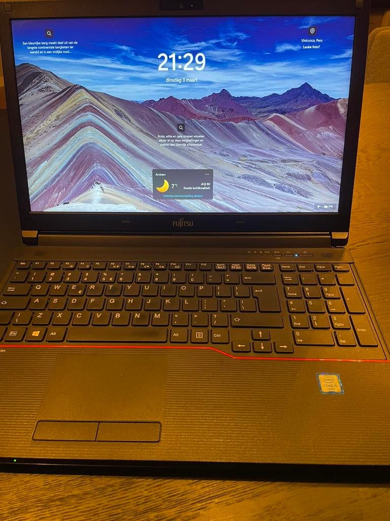 Fujitsu lifebook E5560 …i5 / 256gb ssd / 8gb ram / 15,6 inch, Computers en Software, Windows Laptops, 256 GB, 2 tot 3 Ghz, 8 GB