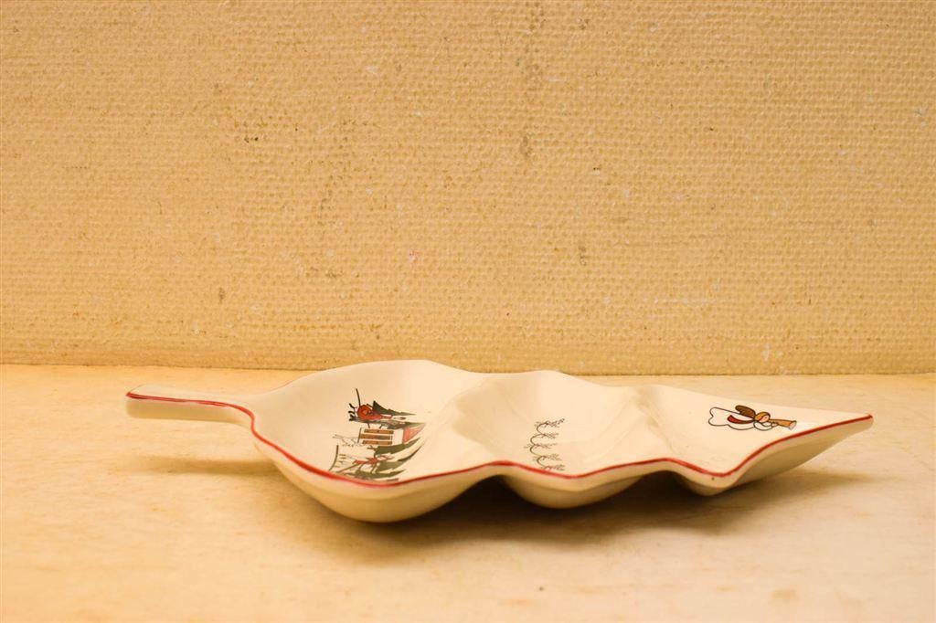 Masons Christmas Village porseleinen serveerschaal 50867, Ophalen of Verzenden