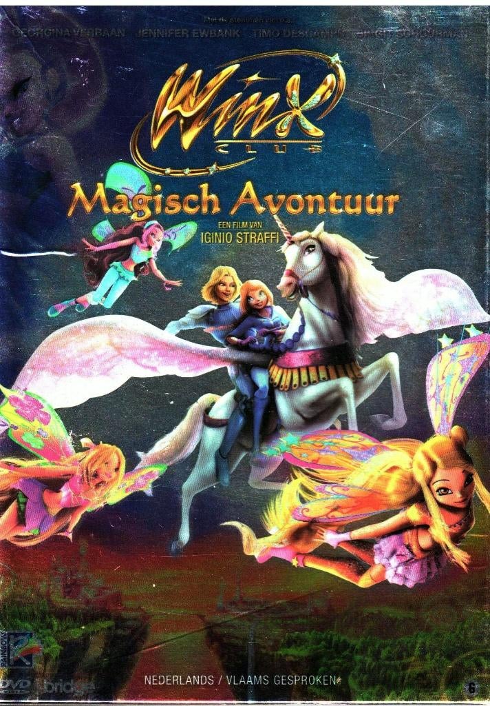 Winx DVD - Magisch Avontuur, Cd's en Dvd's, Dvd's | Kinderen en Jeugd, Alle leeftijden, Poppen, Ophalen of Verzenden, Zo goed als nieuw